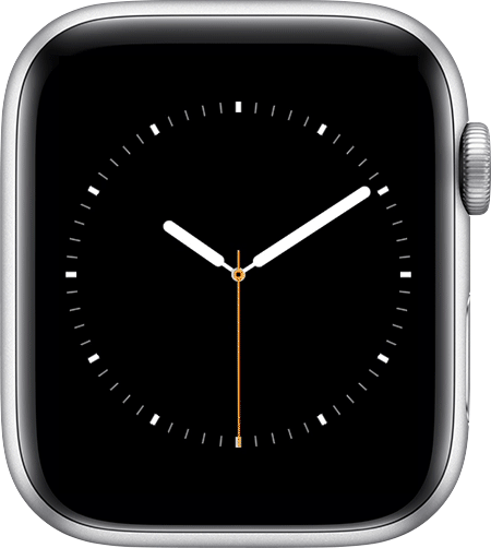 Open Control Center Apple Watch