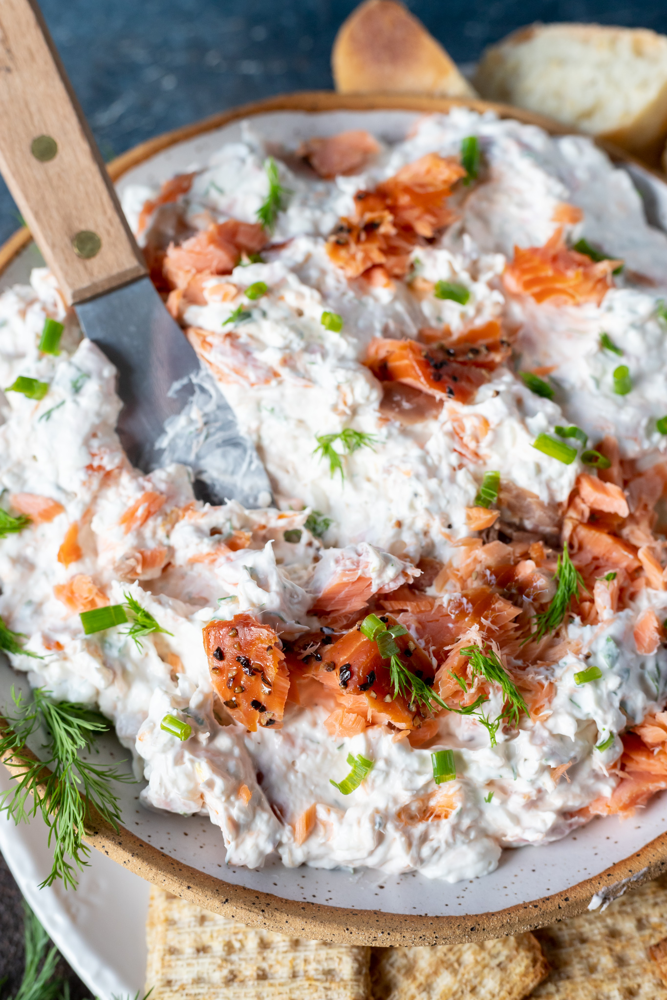 The Best Smoked Salmon Dip Wonkywonderful