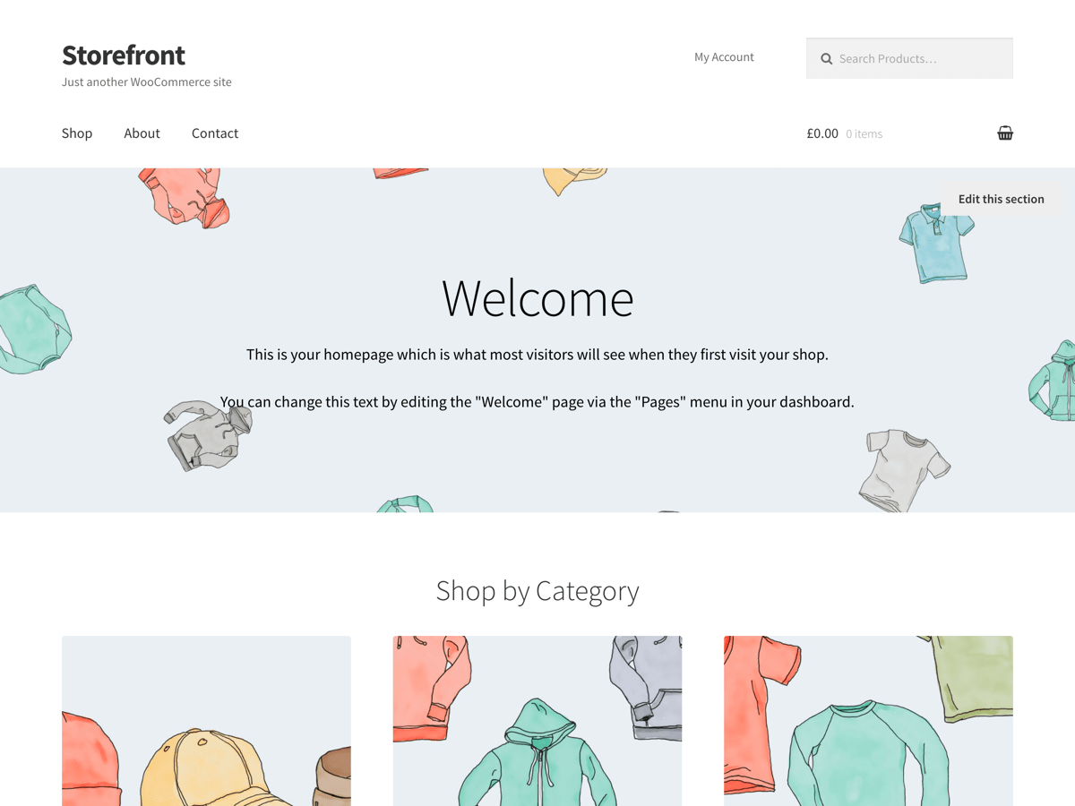 Recommended free woocommerce plugins (like jetpack and google ads). Woocommerce Storefront The Official Woocommerce Theme