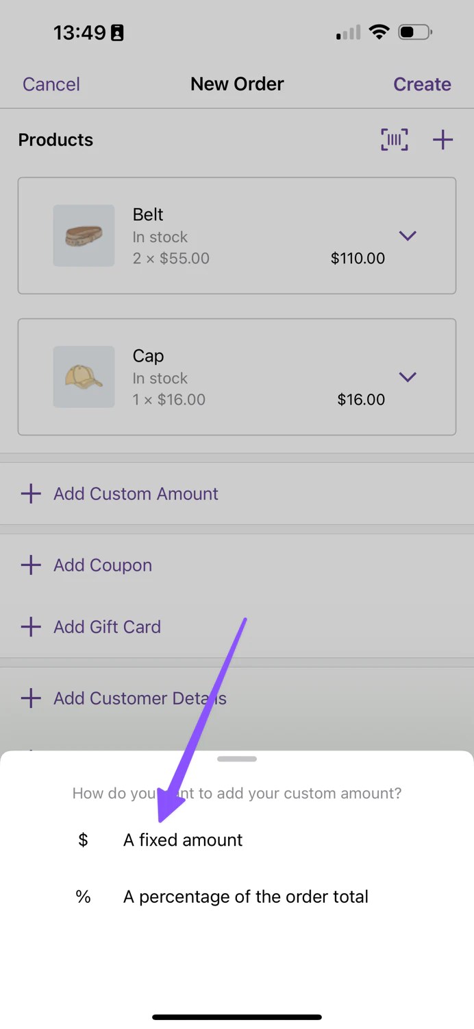 Creating Or Editing Orders On The Mobile App Documentation Woocommerce - Best Gradient Textures in High Resolution