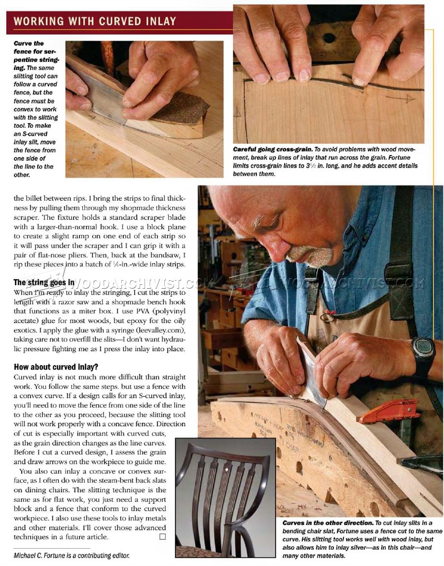 Fossils are an exciting part of paleontology and archaeology, as they help scientists determine what life was like during prehistoric times. String Inlay Techniques â¢ WoodArchivist