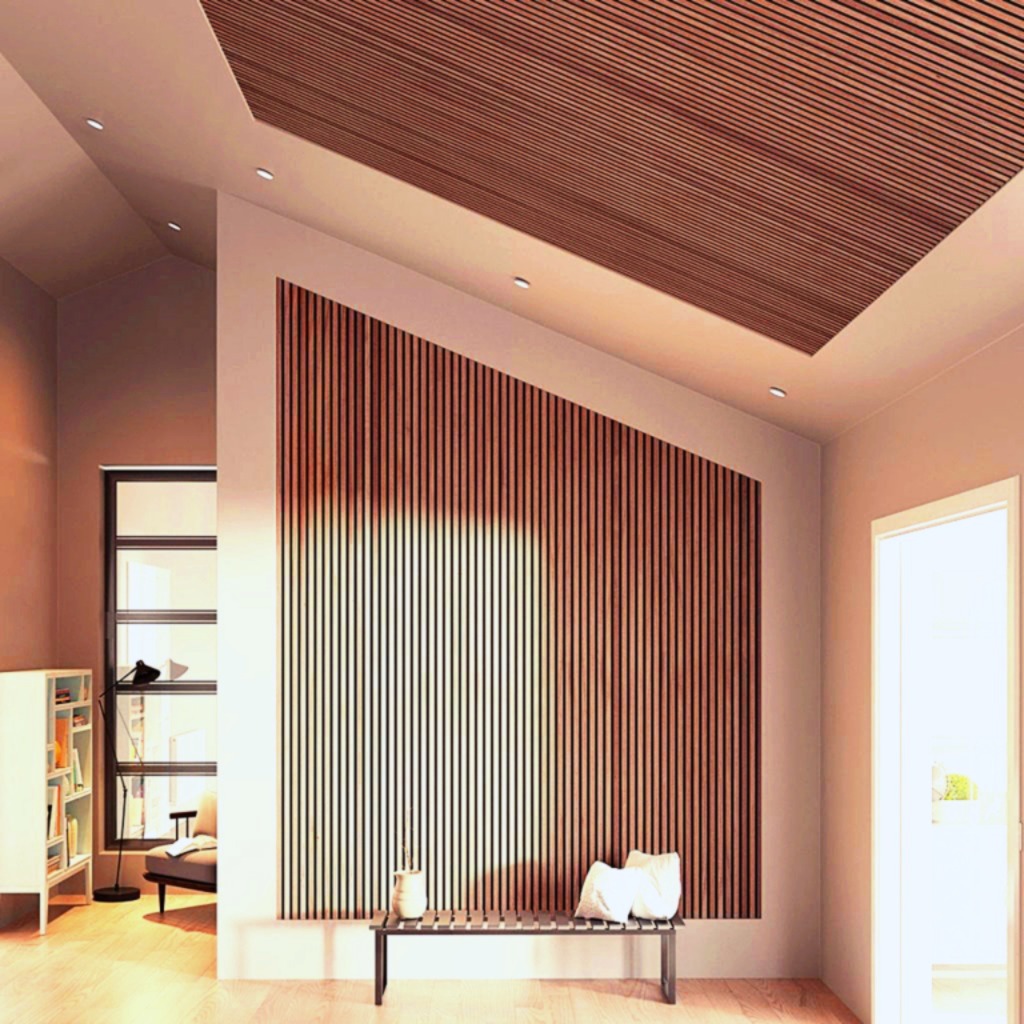 Acoustic Panel in Dark Maple Finish