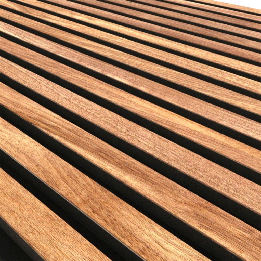 Acoustic Panel in Dark Maple Finish
