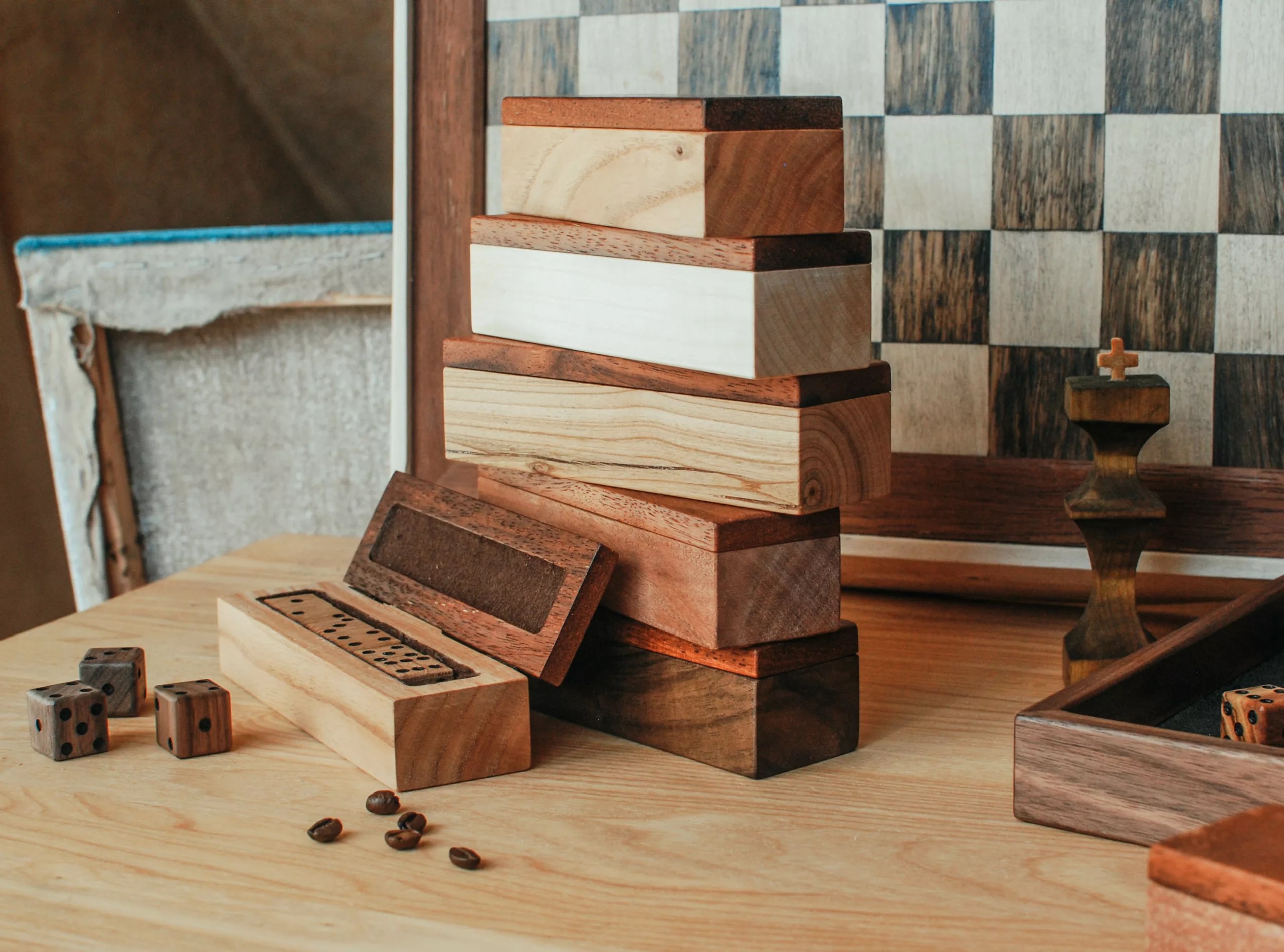 Pudełko na kości z klonu - obrazek 2