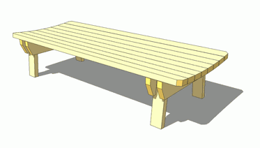 Patio Table Plans