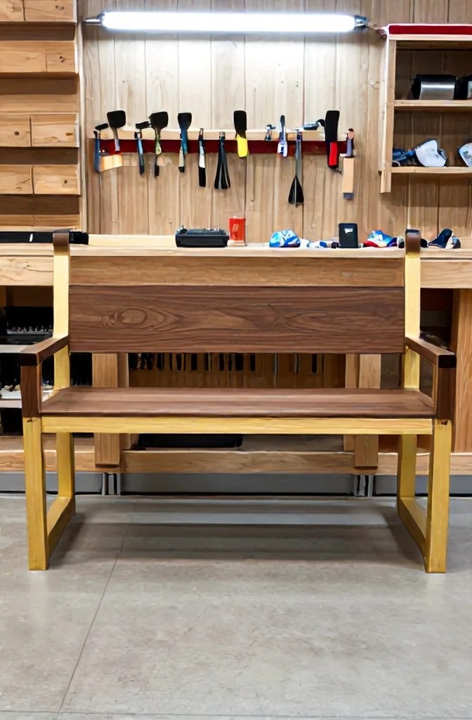 3. Garden Bench