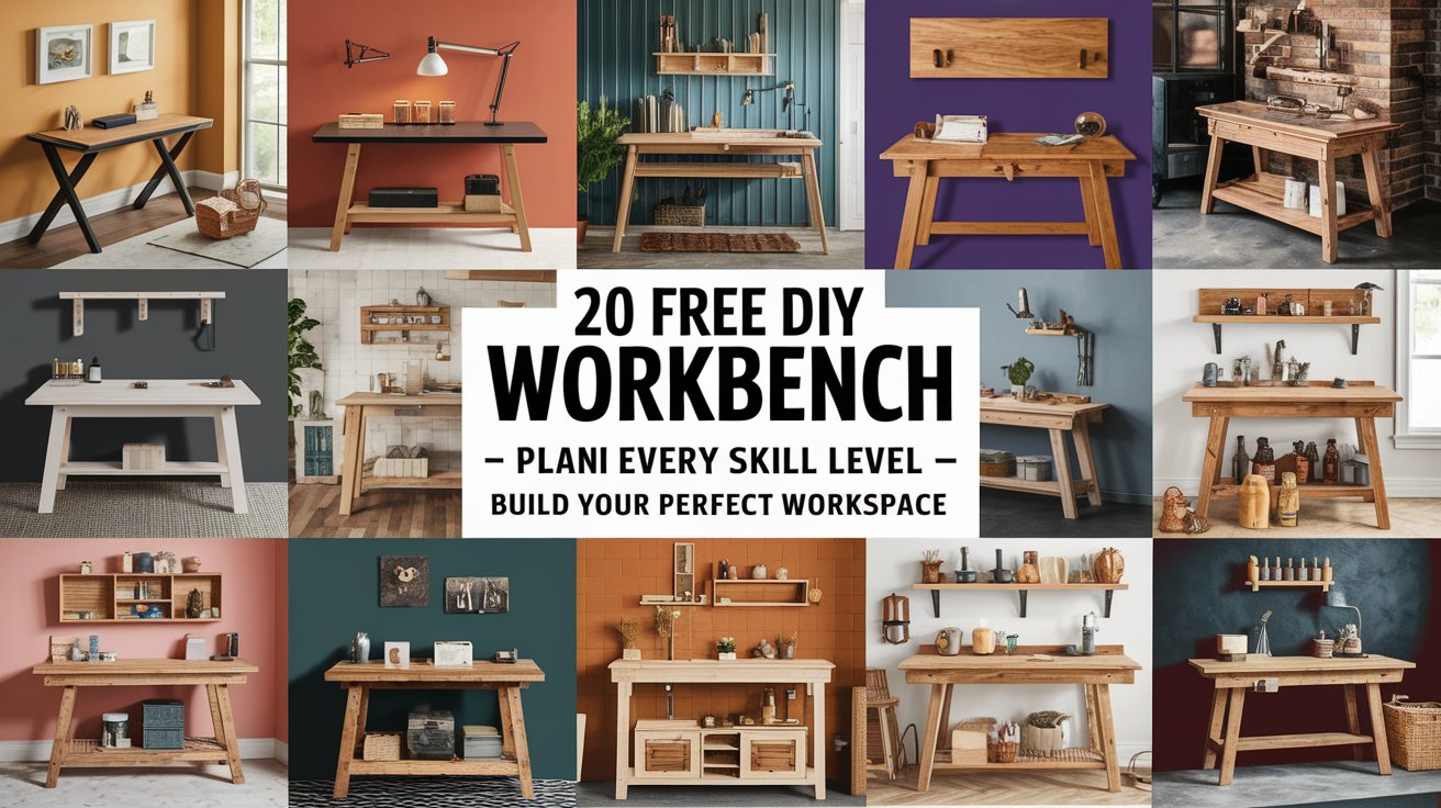 Free DIY Workbench Plans