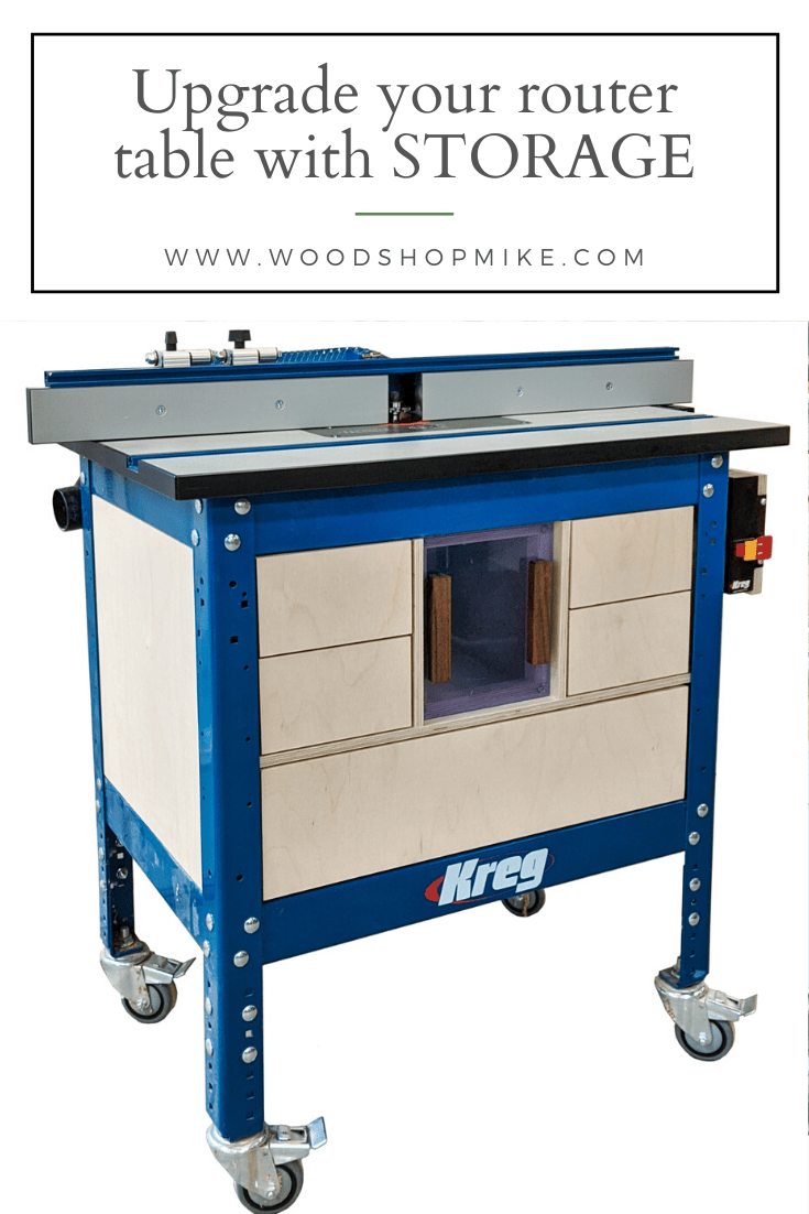 Kreg Router Table Upgrade - Woodshop Mike