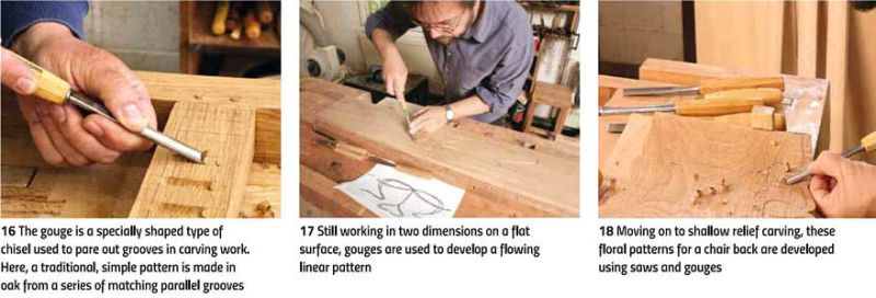 Stainless Steel Woodworking Chisels Gouges - Desktop Geometric Arts for Desktop