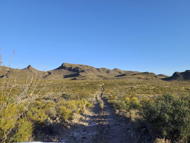 Camping at Guale #2 Campsite in Big Bend Ranch State Park