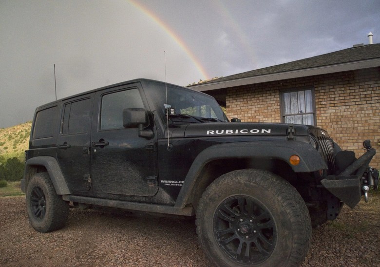 Smittybilt winch in Jeep Rubicon