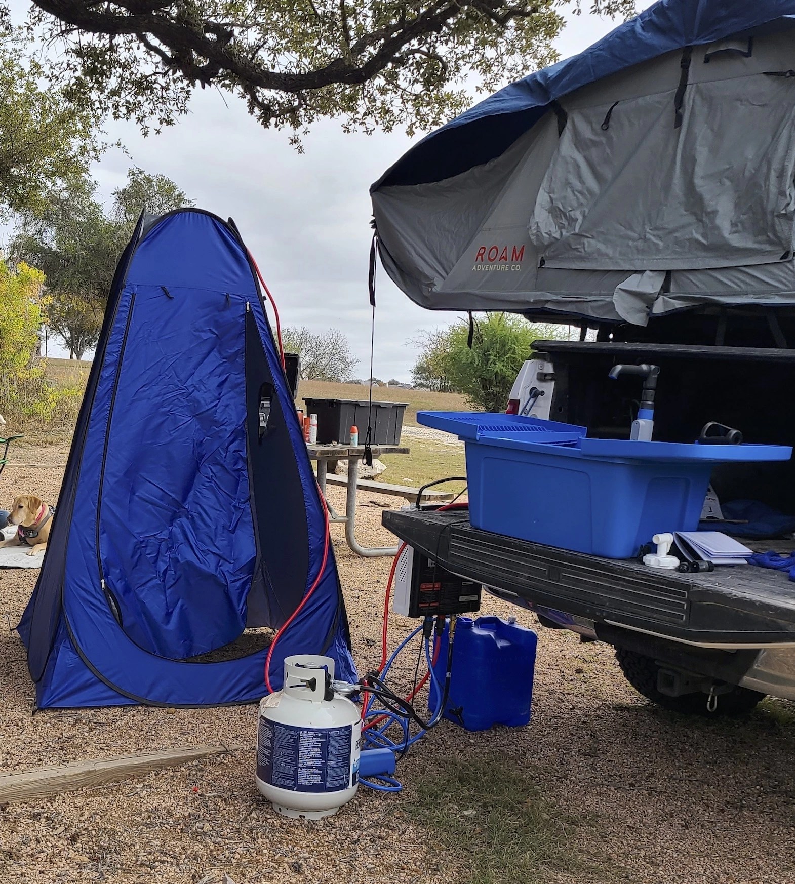 Review of The Joolca HOTTAP Propane Camping Shower