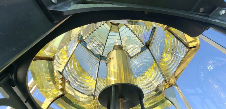 Fresnel Lens in lighthouse