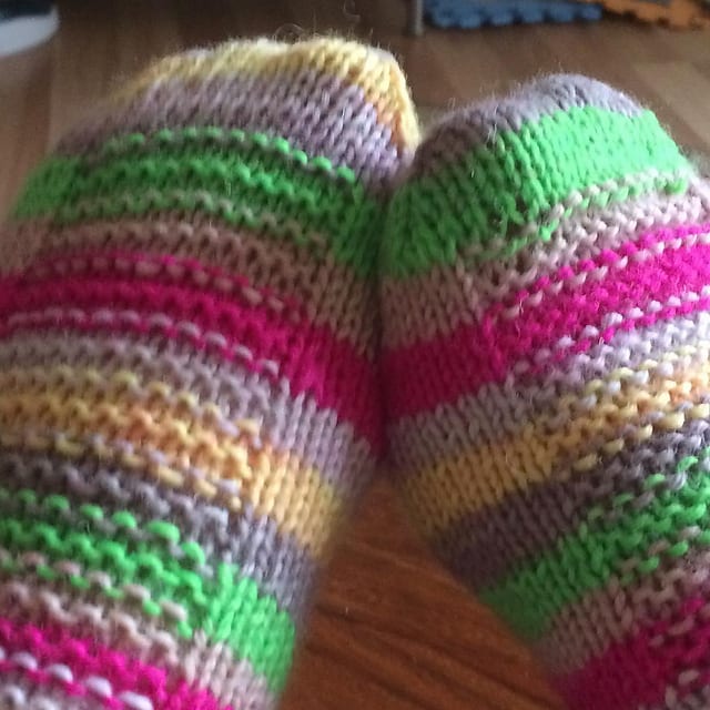Cheery Rye socks