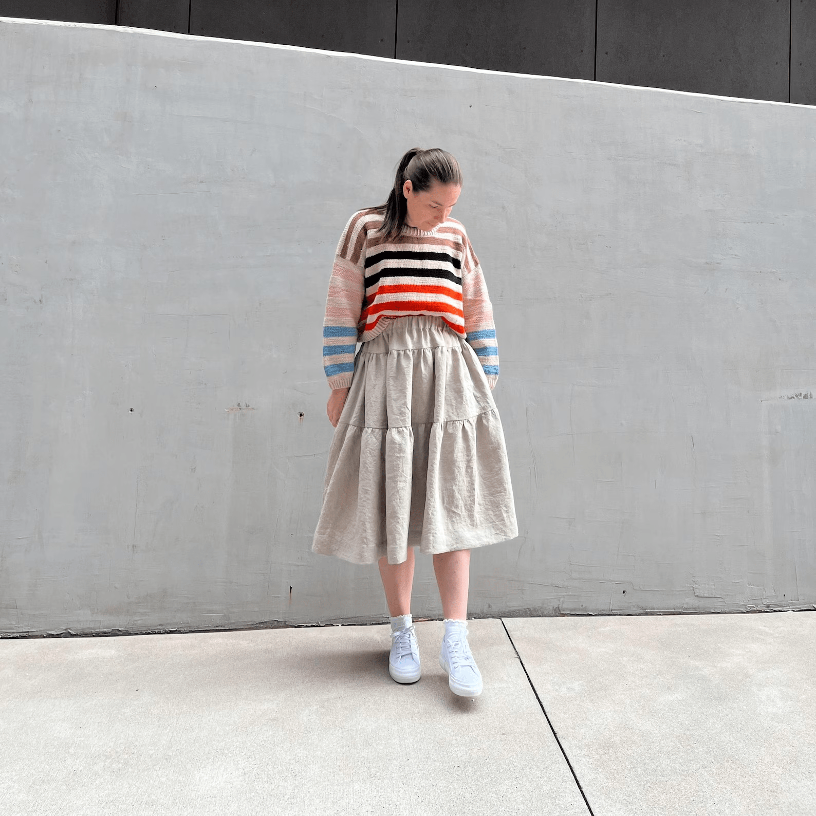 BeeBee Skirt Pattern - Me & Kiddo Patterns | 15 Must Make Indie Skirt Sewing Patterns for a Handmade Wardrobe - Wool Wren Studio