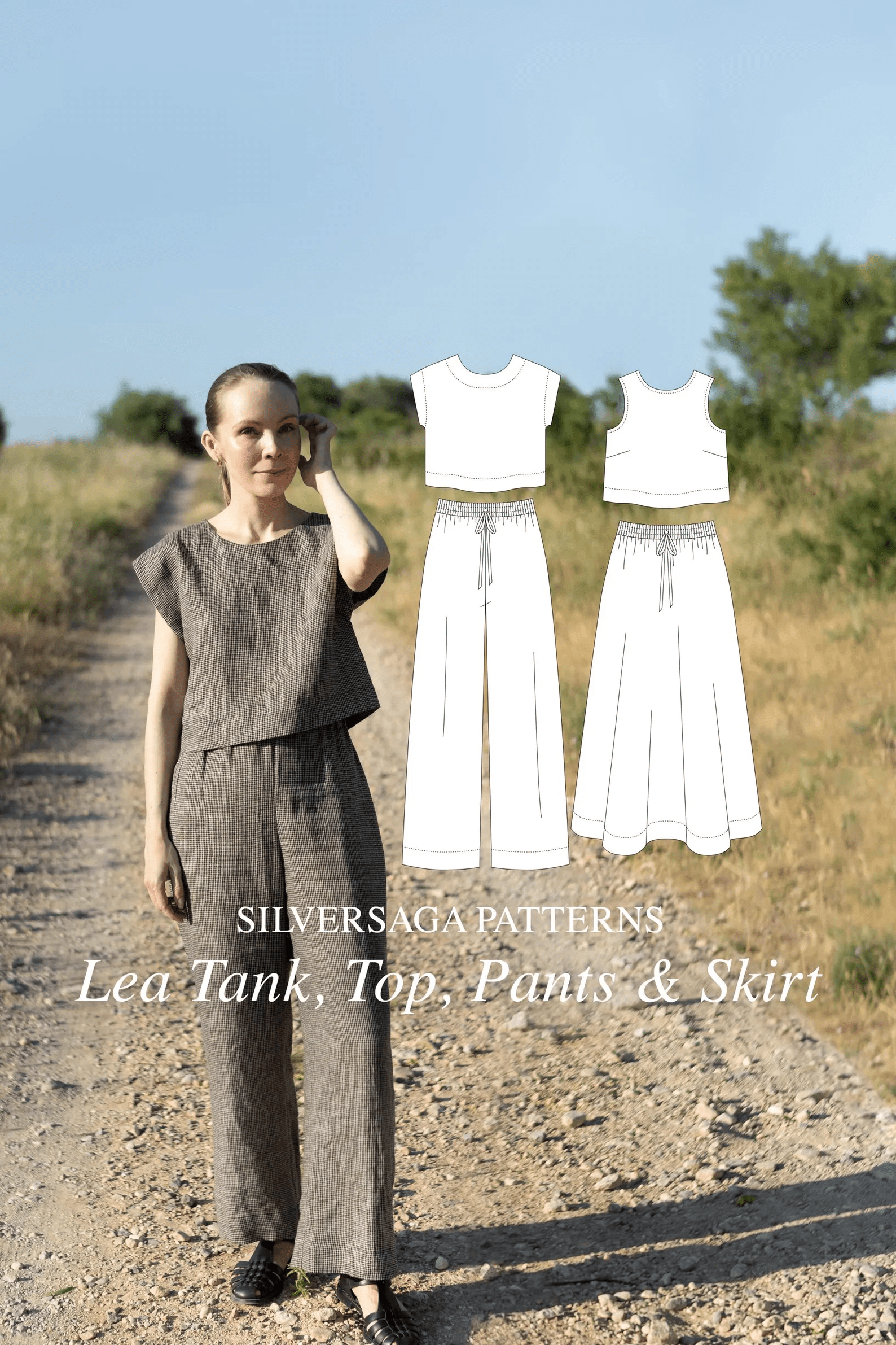The Lea Set Sewing Pattern - Silversaga Patterns | Why Deadstock Fabric Belongs in a Handmade Wardrobe - Wool Wren Studio