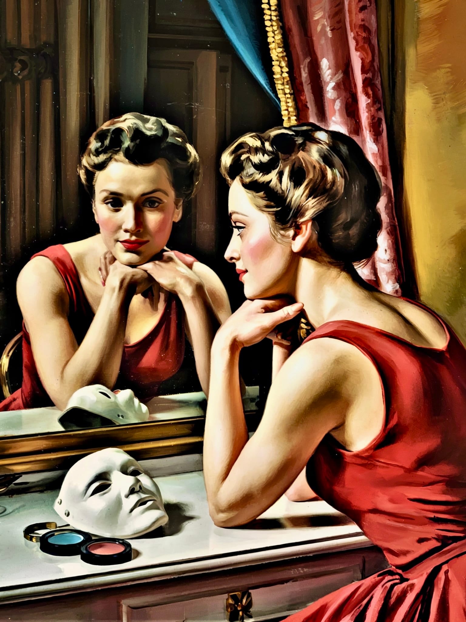 A sinister reflection