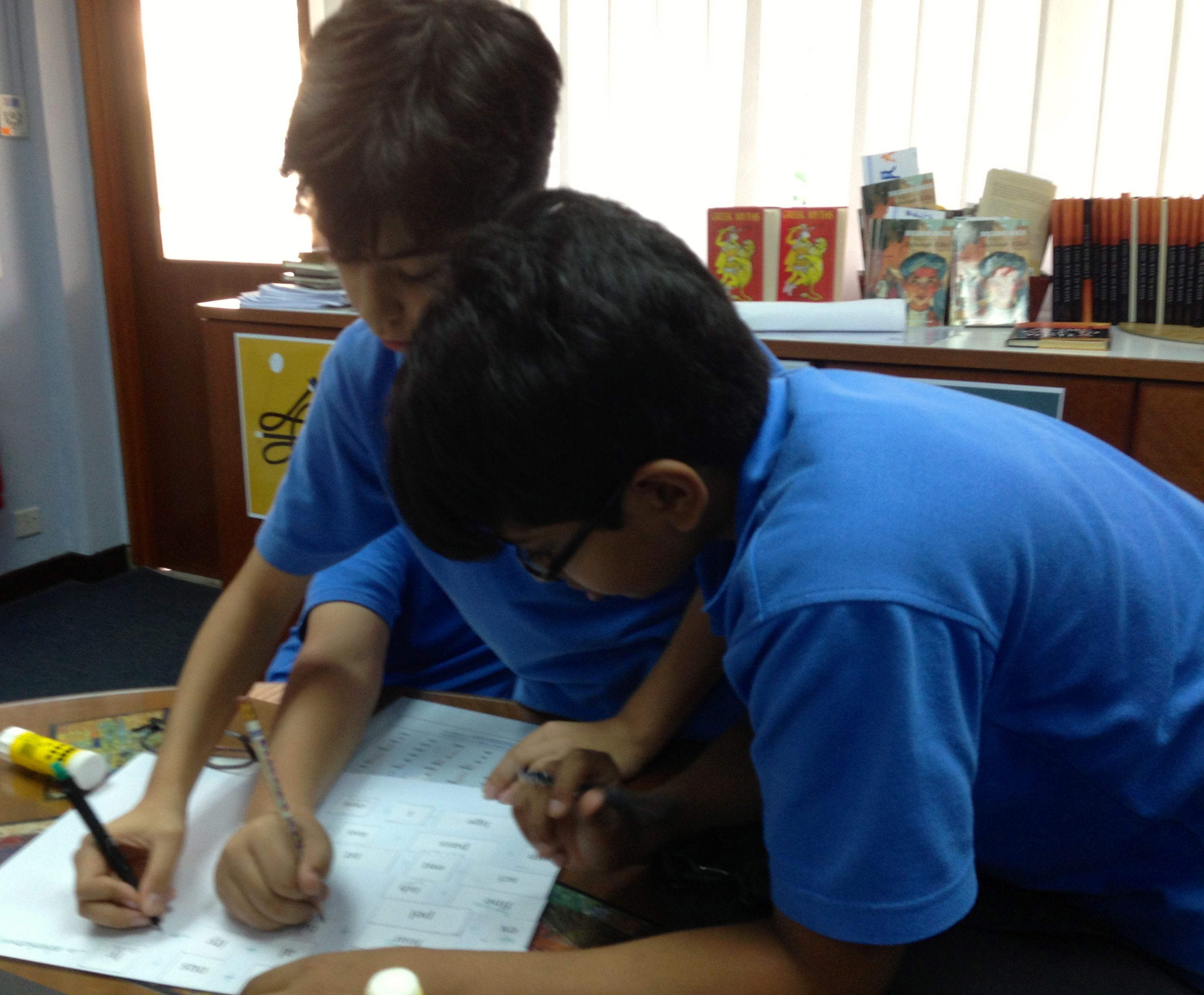 Collaborating to build words