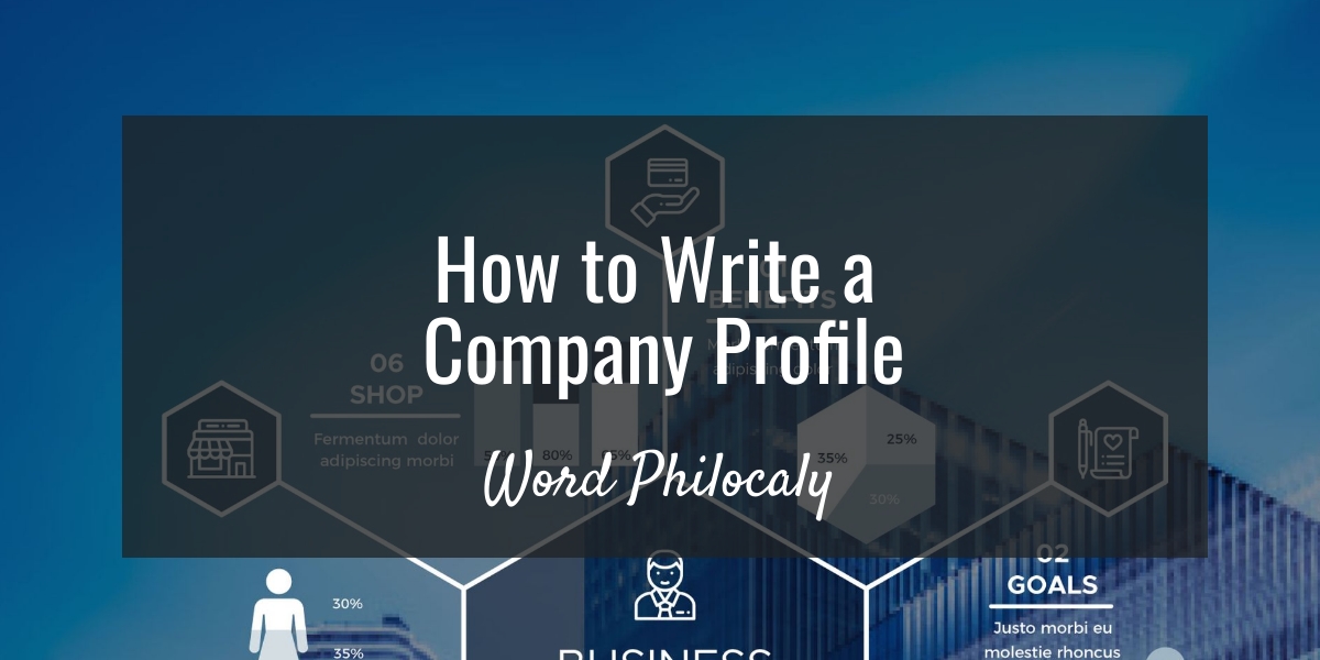 how to write a company profile