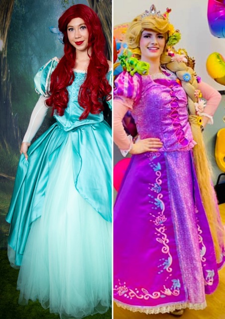 The Mermaid and Tower Princess Duo