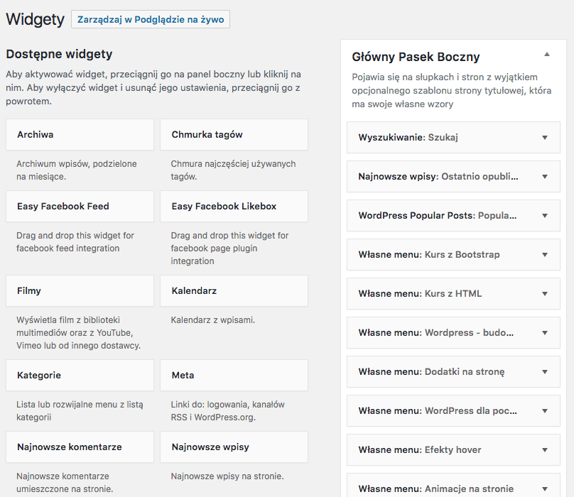 Gdzie znaleźć widget logic