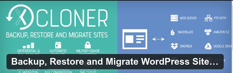 como conectar xcloner backup con drive