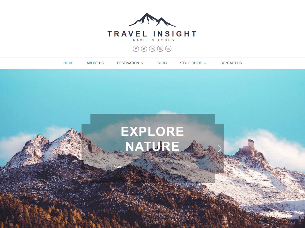 travel insight, desarrollo web
