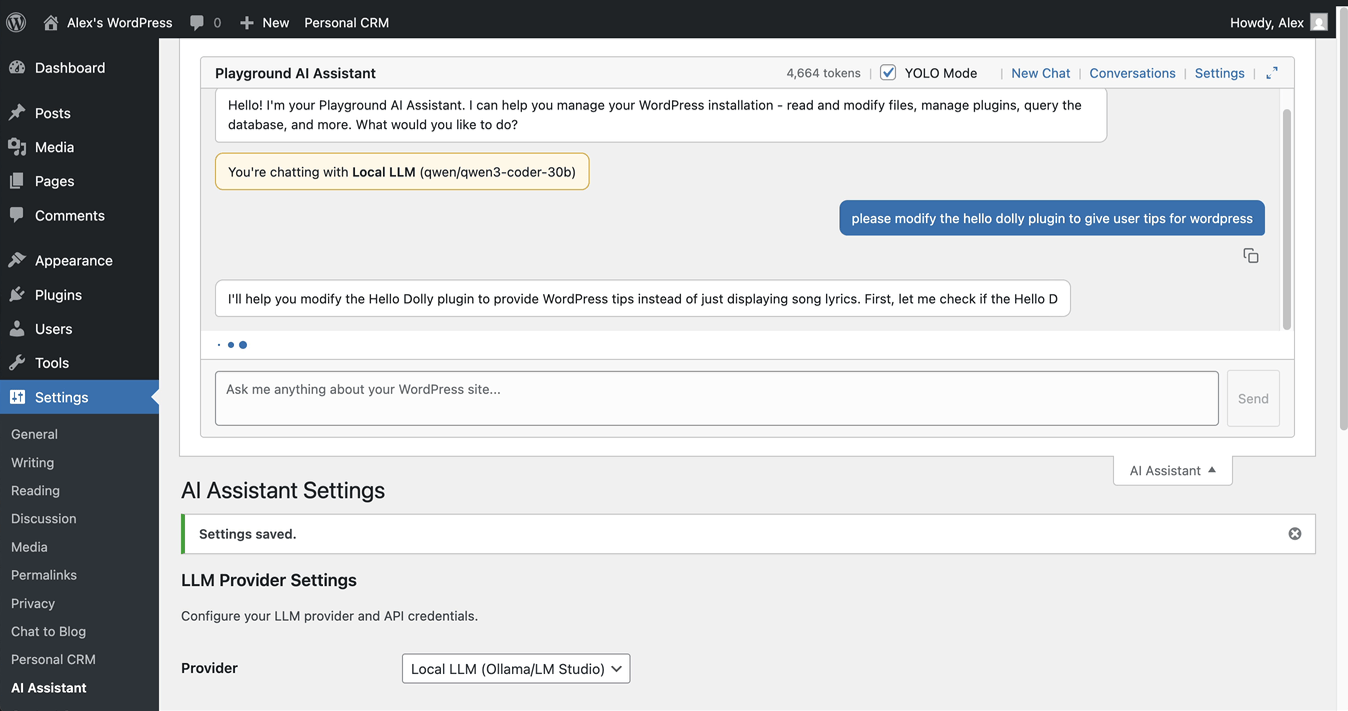 Your Browser Becomes Your WordPress