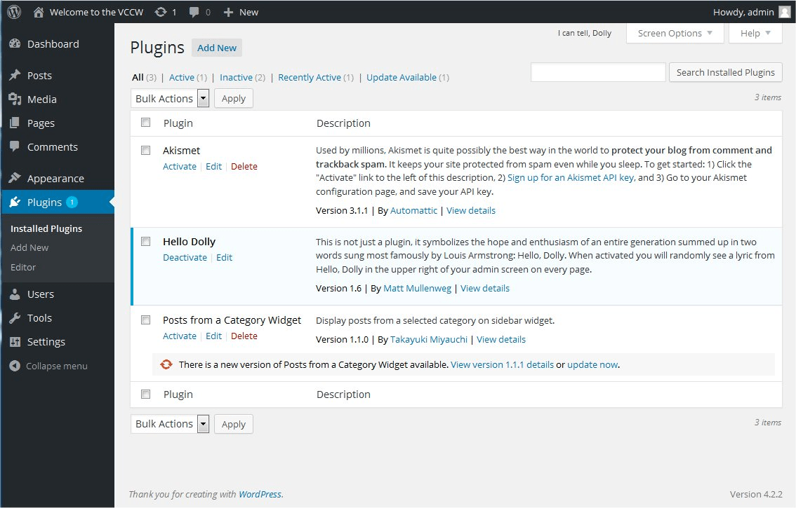 · enhanced and fixed the open posts in the last editor used to edit them logic. First Steps with WordPress (Classic Editor) | WordPress.org