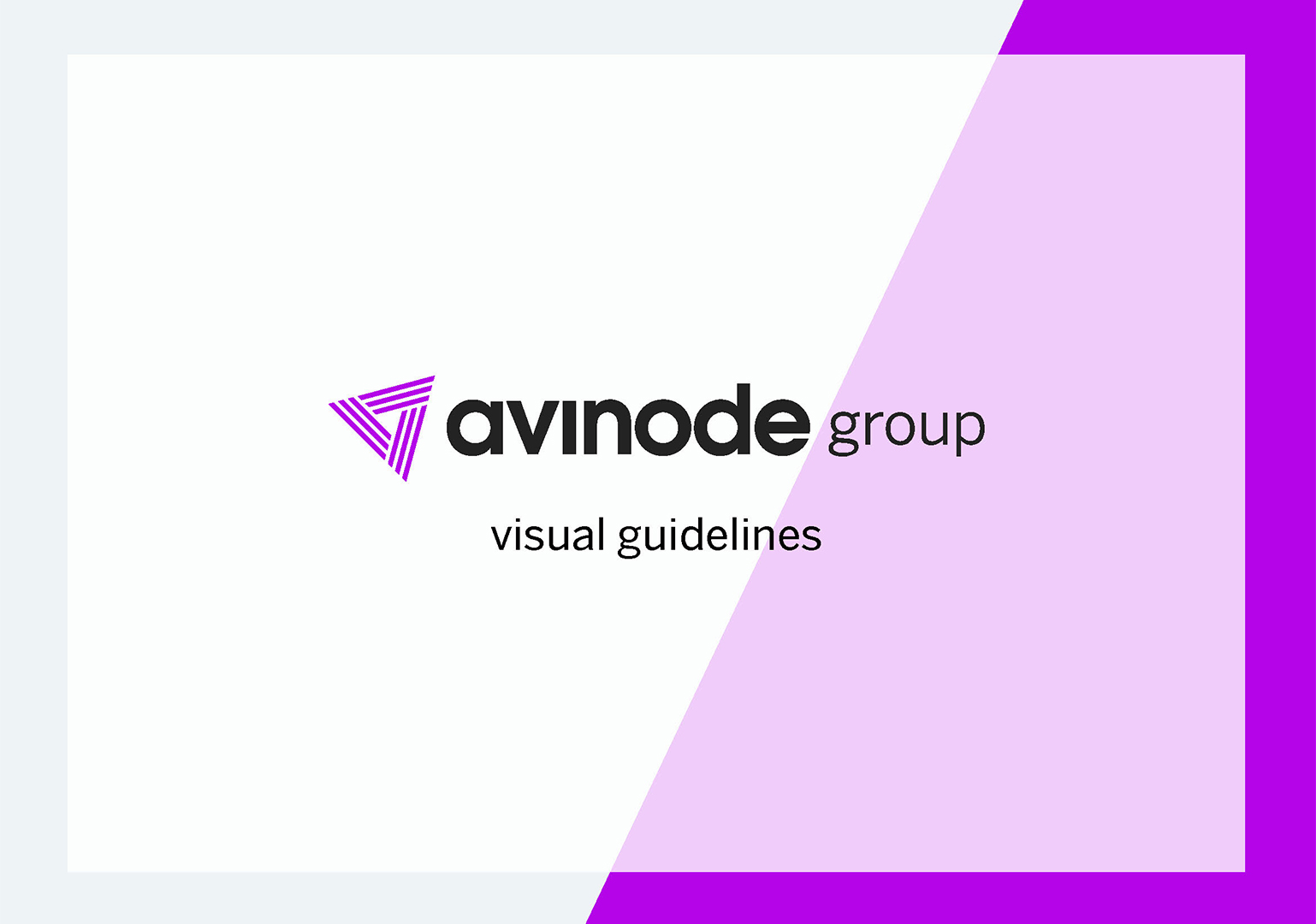 Example from visual guidelines of Avinode group