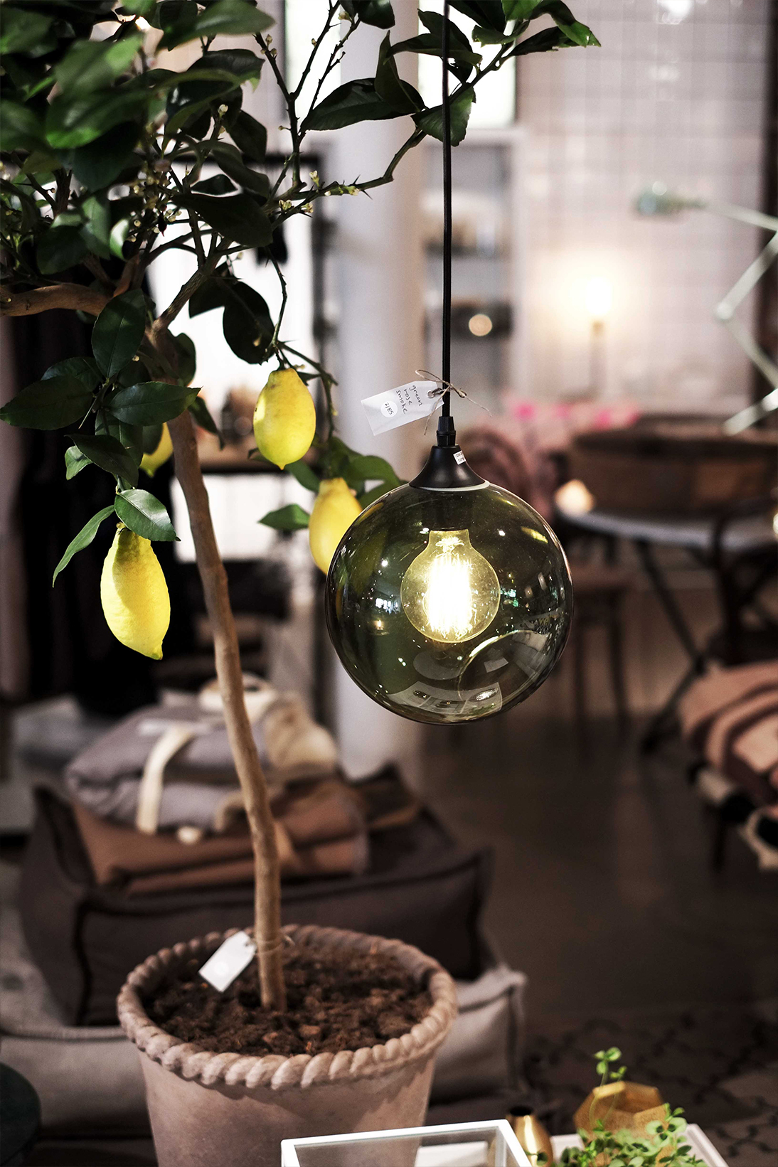 Interior shot from the Artilleriet store