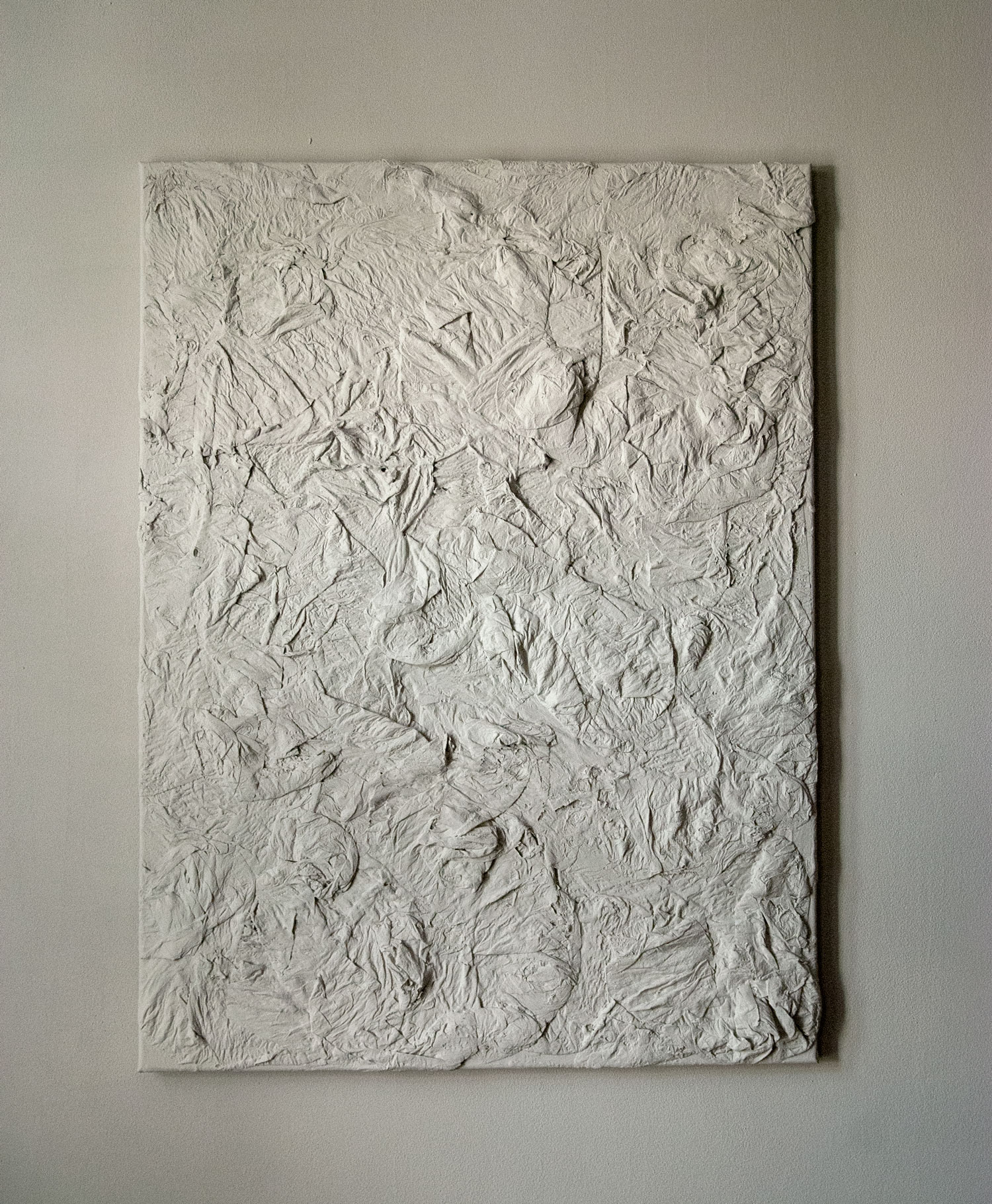 image of abstract textured painting in beige