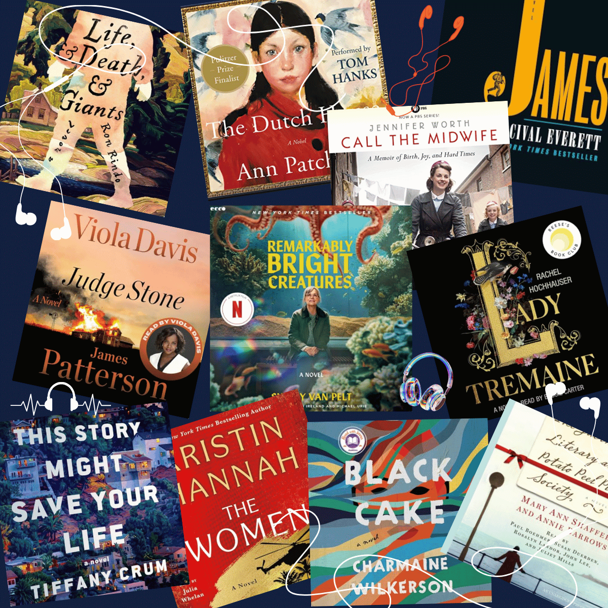 My Favorite Audiobooks, Round Two: 11 More Five-Star Listens