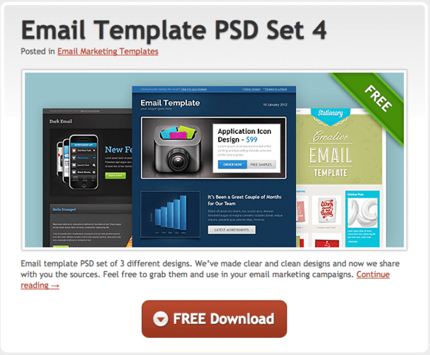 Looking for email marketing template psd free or illustration? 7 Spots To Score Free Email Marketing Templates
