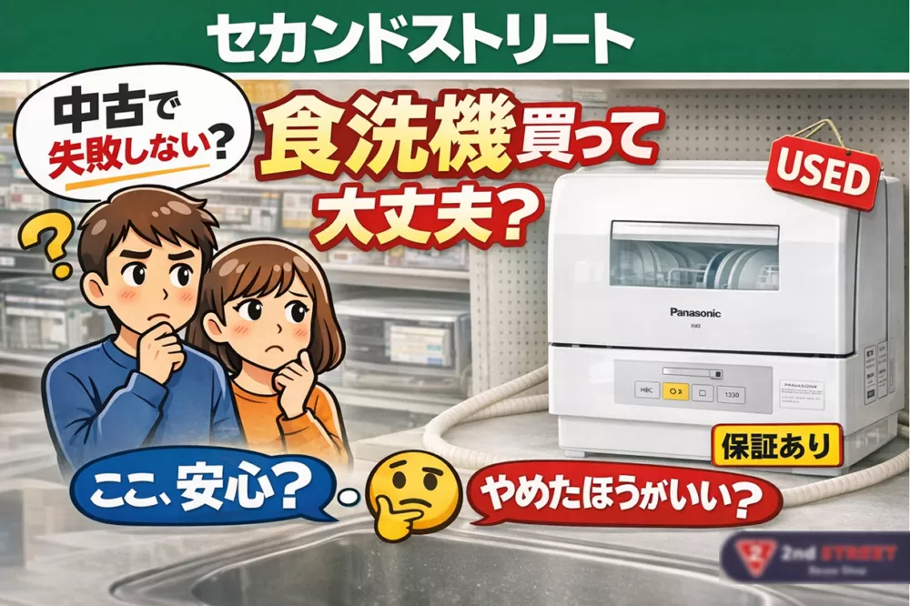 リユースのサカイ浦和店【U2308】食洗機   NP-TCR4-W  2019 パナソニック食器洗い乾燥機 プチ食洗NP-TCR4のレビュー！低価格ながら