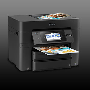 Epson WorkForce Pro WF-4740 Wireless All-In-One Inkjet Printer - Black