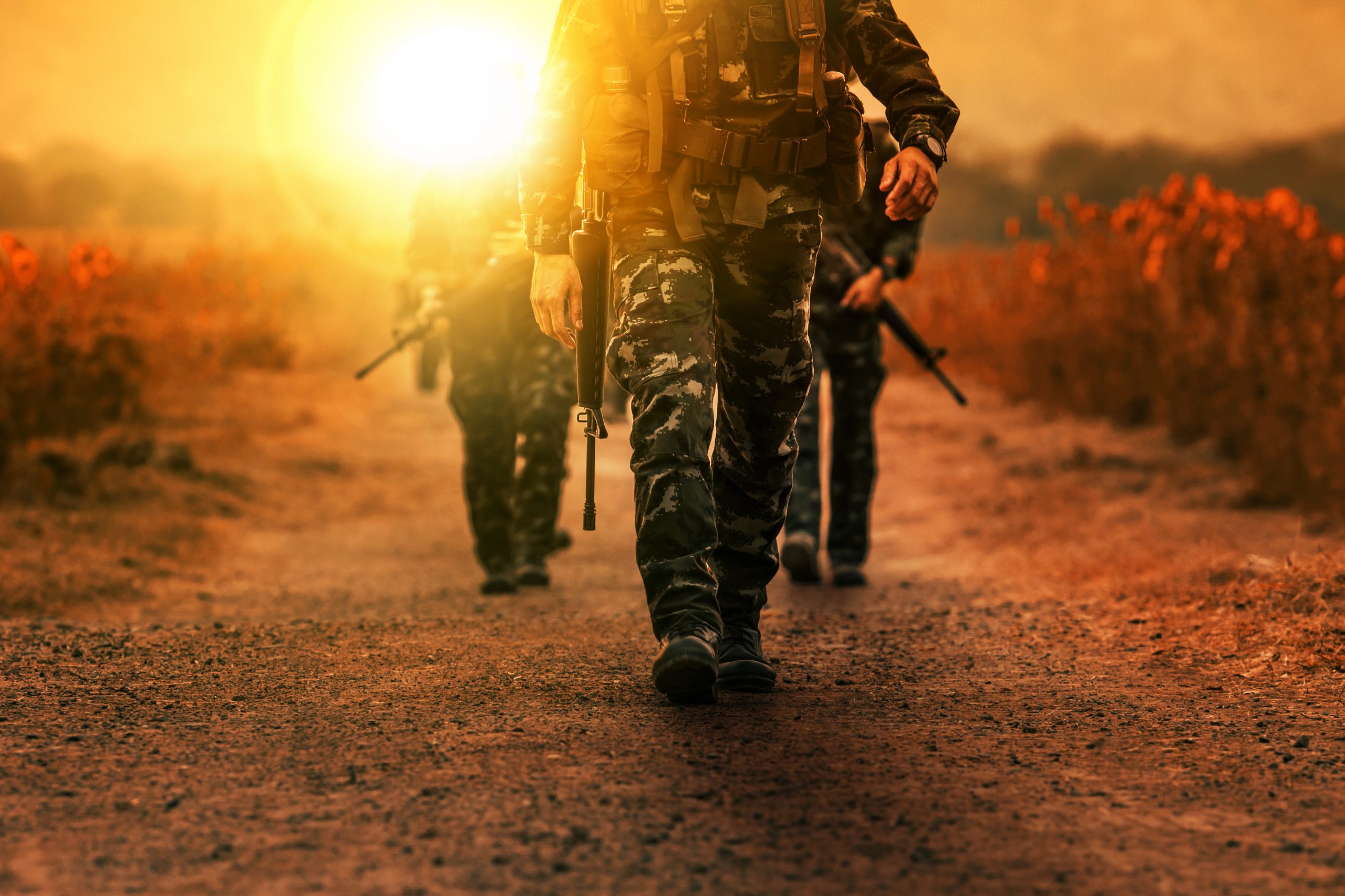 troop of long range patrol military army