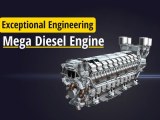 Exceptional Engineering Mega Diesel Engines Worklizard