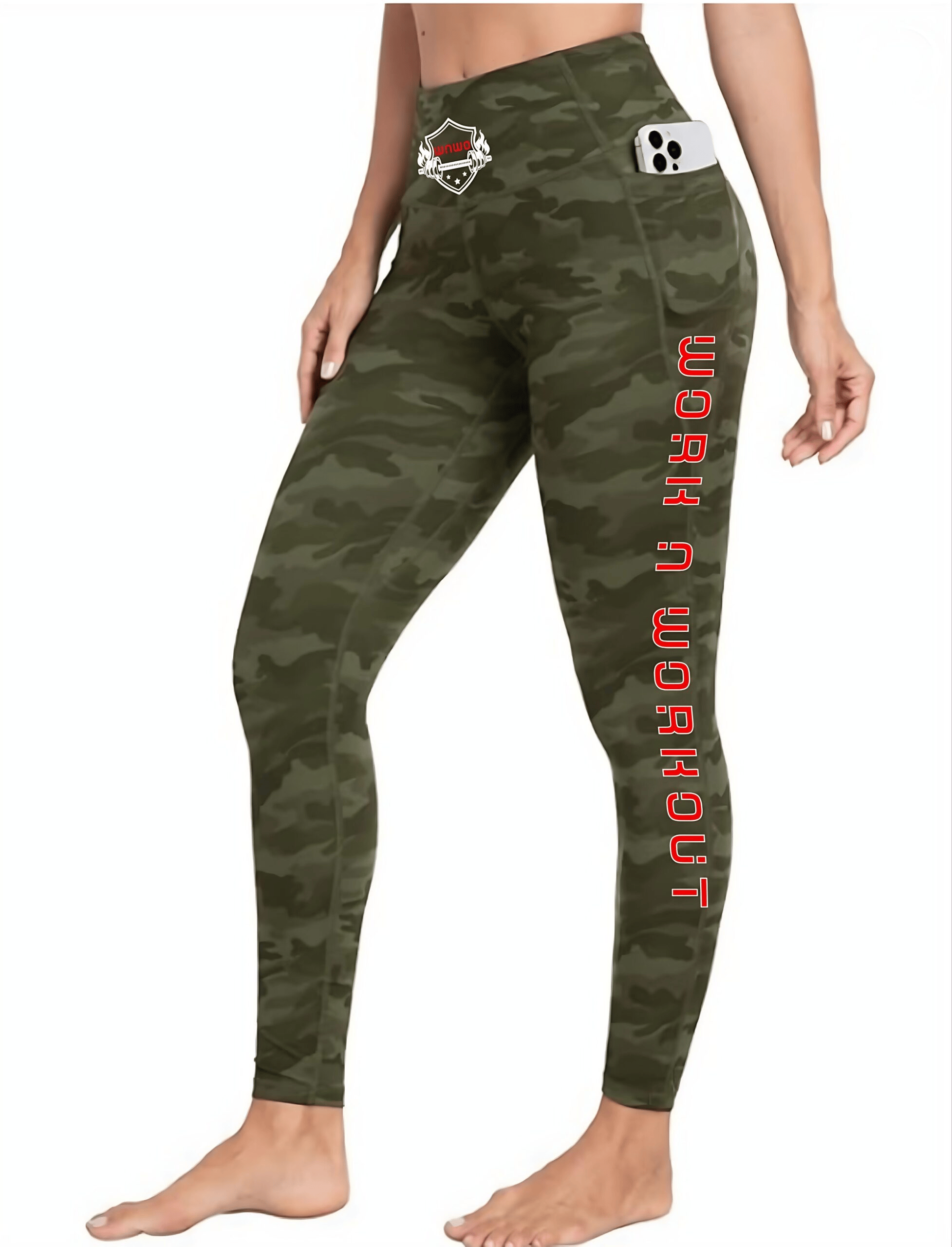 LADIES CAMO LEGGINGS