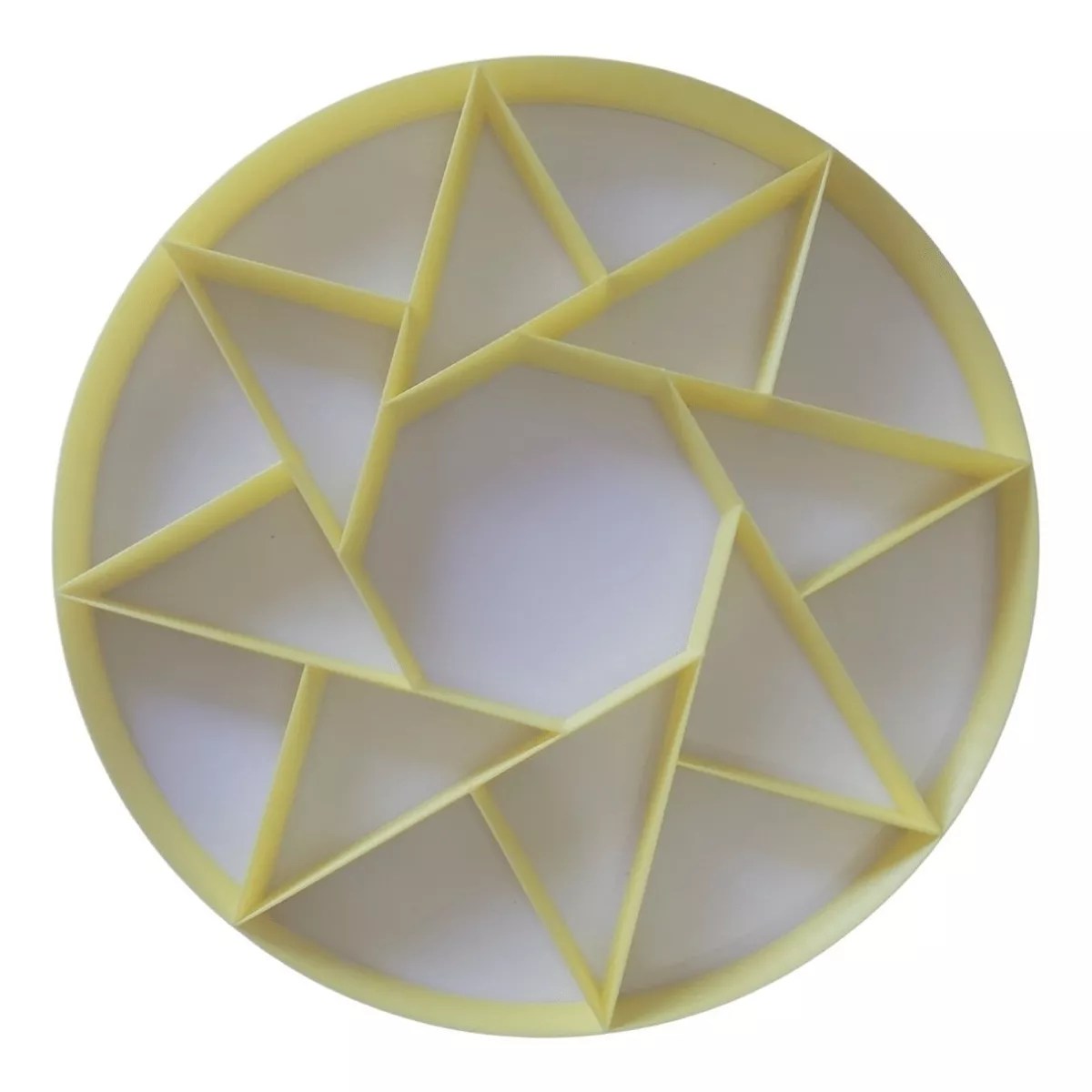 Cortador De Galleta Geométrico Circular 18cm