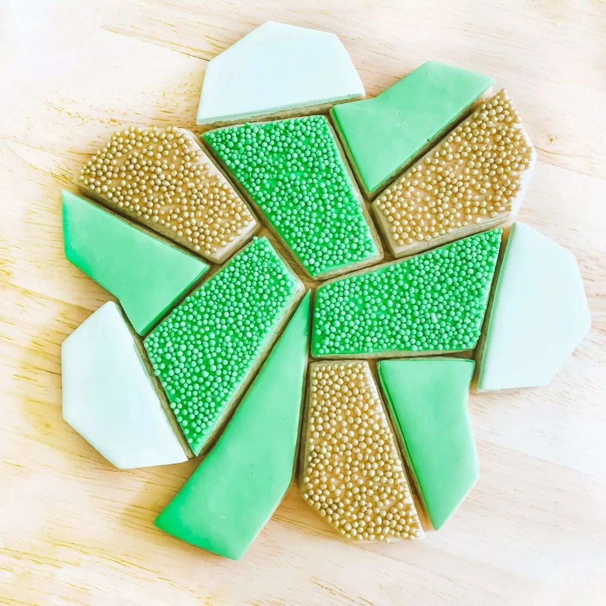 Cortador De Galleta Geométrico Trébol 18cm