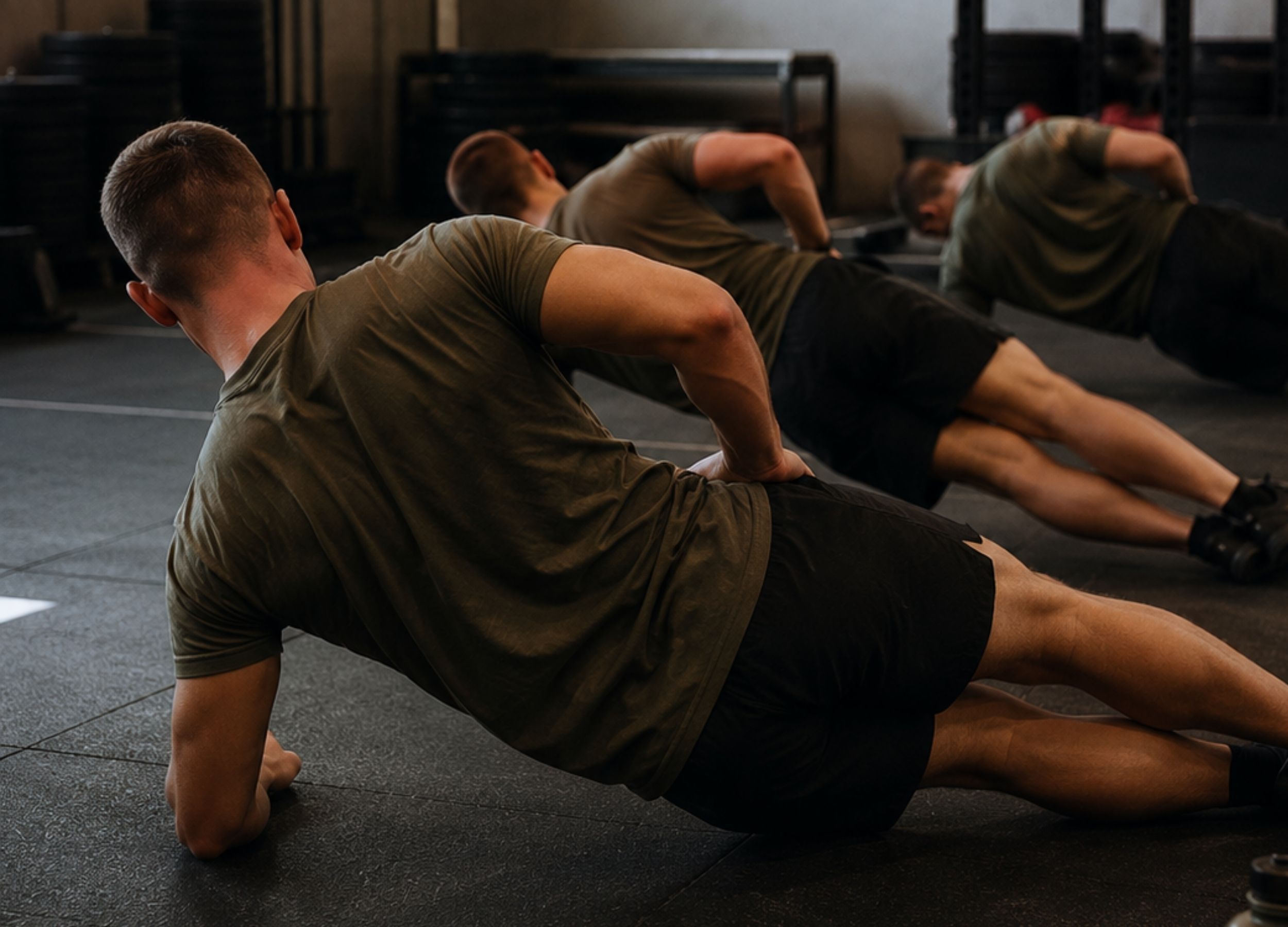 Standardised physical testing helps track strength, mobility and operational readiness.
