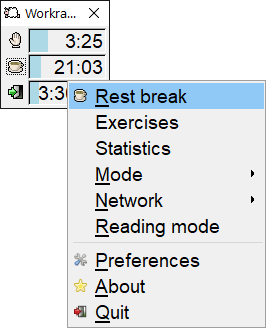 Operation Mode Workrave - Professional Sunset Illustration - Retina