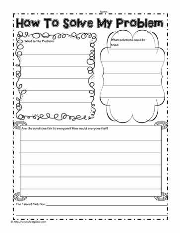 There's nothing like typing away on a paper, only to find that you're not actually typing what you thought you were typing! Solve Social Problems Worksheets