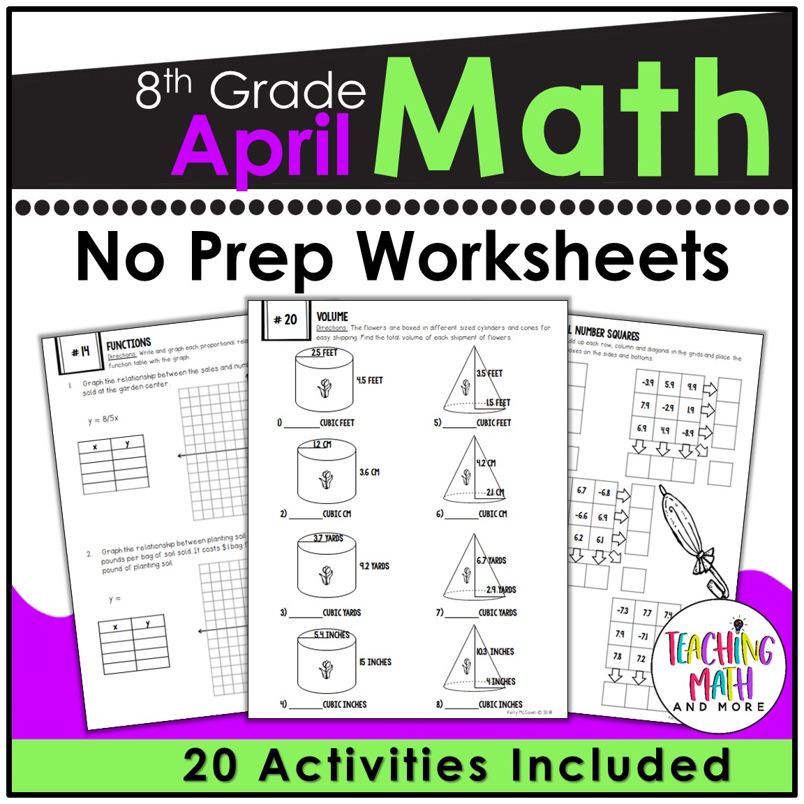 Free fun math worksheets