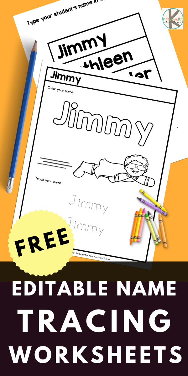 19 free printable name writing practice worksheets