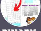 Binary Code For Kids Free Printable Activity Little Bins For