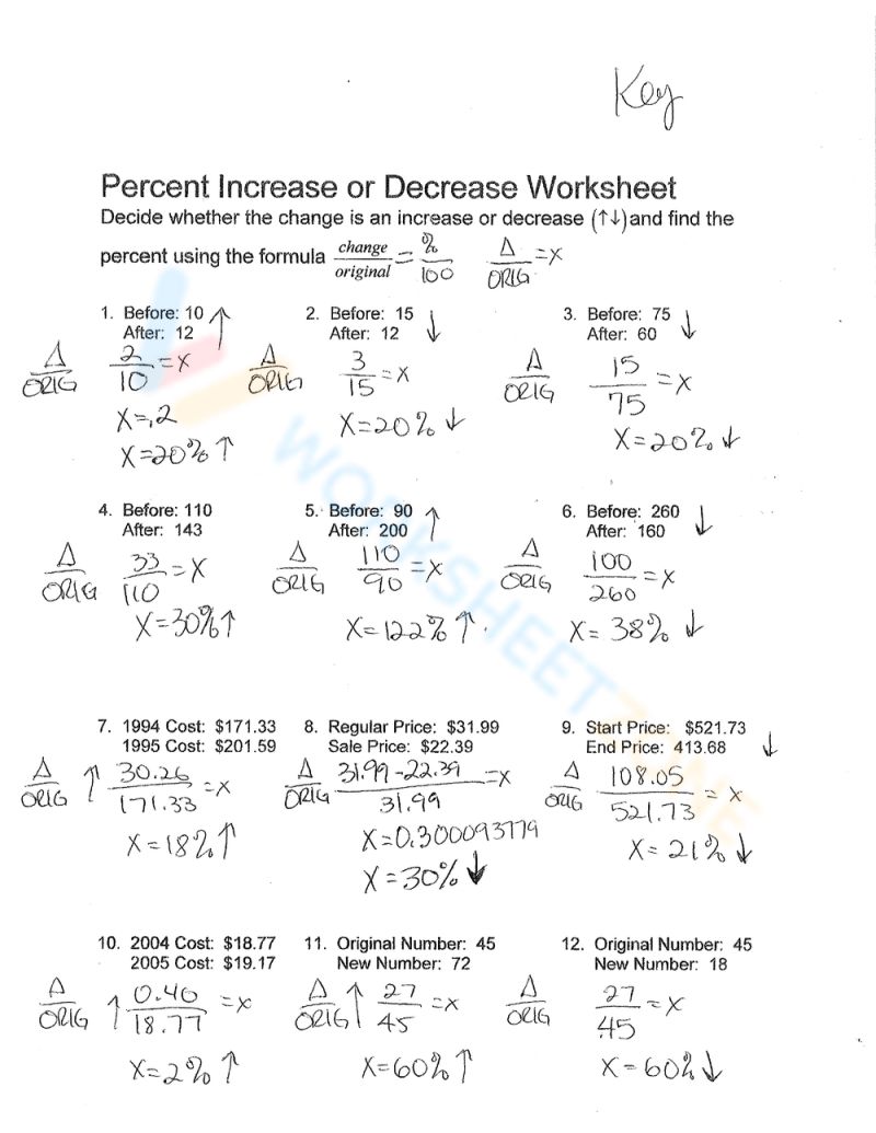 Percent Increase And Decrease Worksheet Fun And Engaging 7th - Amazing Ultra HD Sunset Textures | Free Download