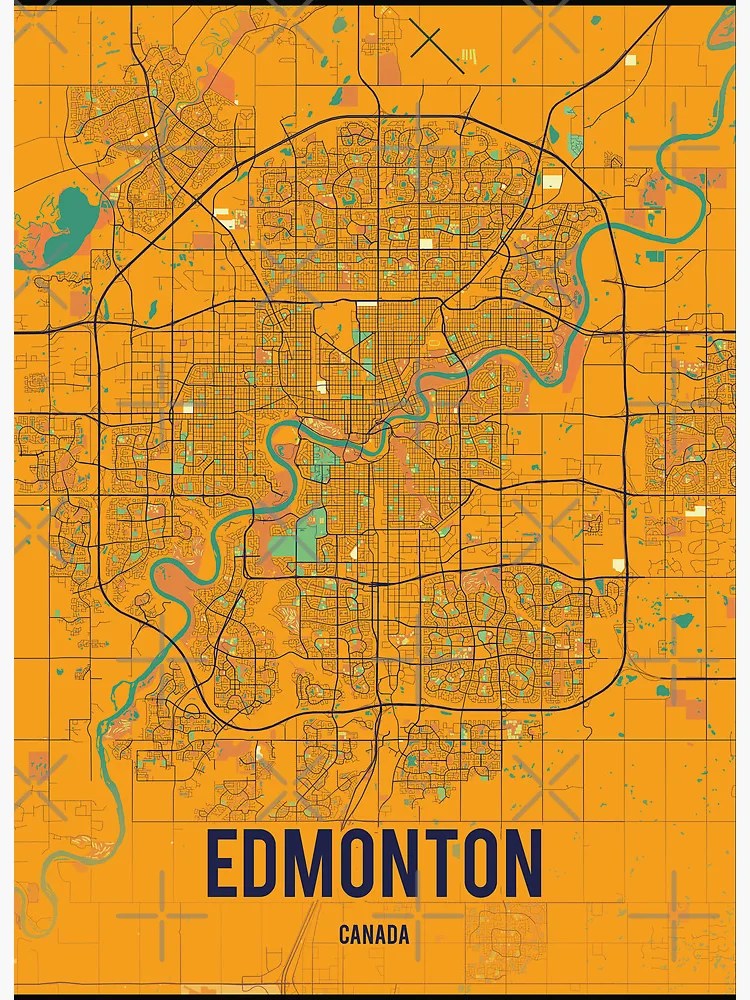 Edmonton City Map Printable Printable Map Edmonton 12.webp