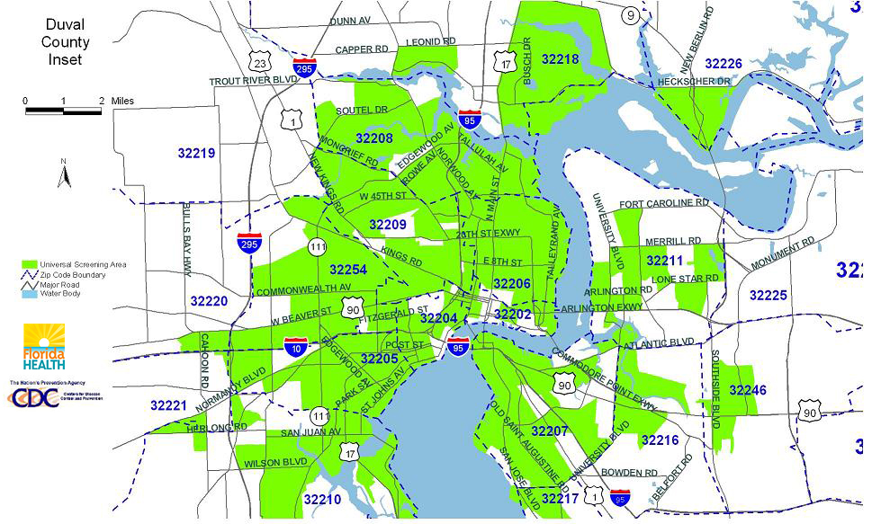 Florida Zip Code Map Printable Zip Code Map Fl 25 